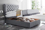 Load image into Gallery viewer, Sleigh Divan Ottoman Bed
